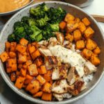 Chicken and Sweet Potato Bowls for Two