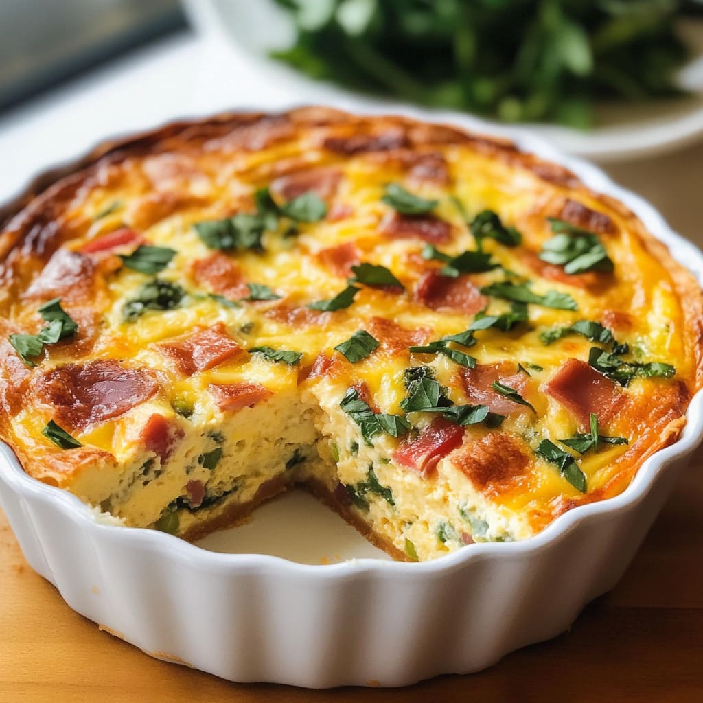 Crustless Quiche Recipe