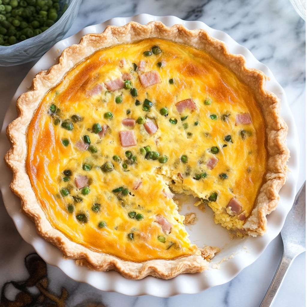 Easy Ham Quiche Recipe