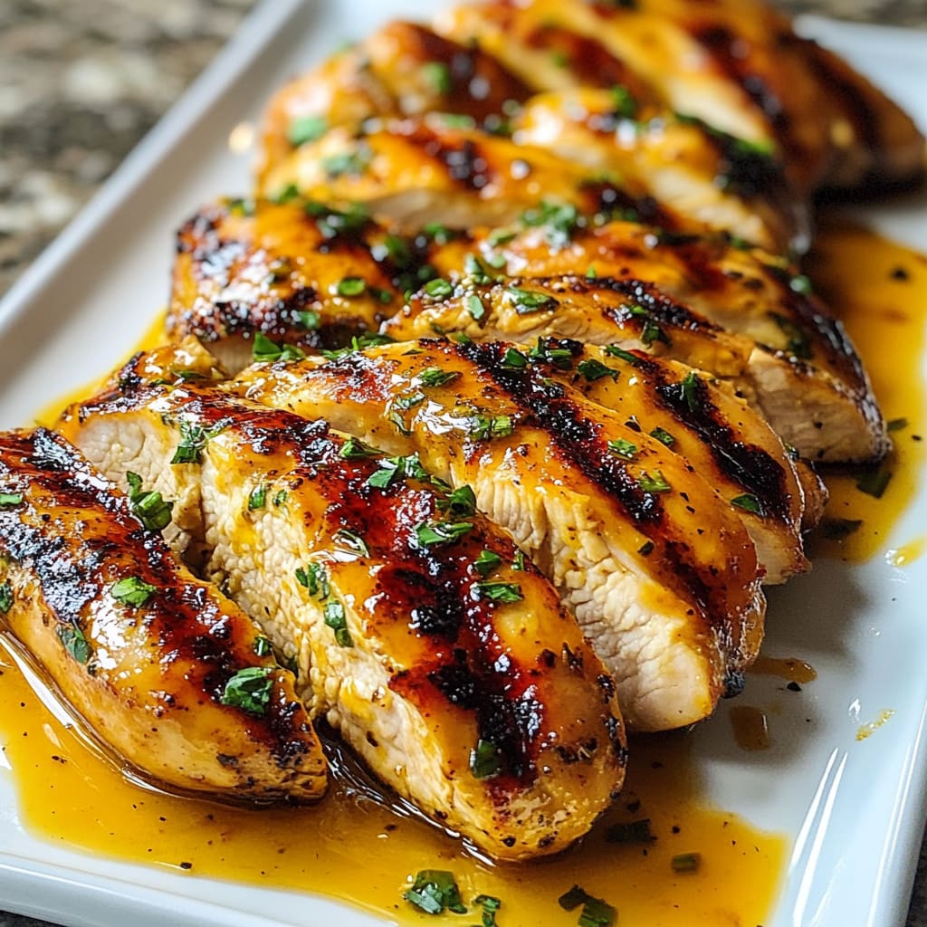 Grilled Honey Mustard Chicken