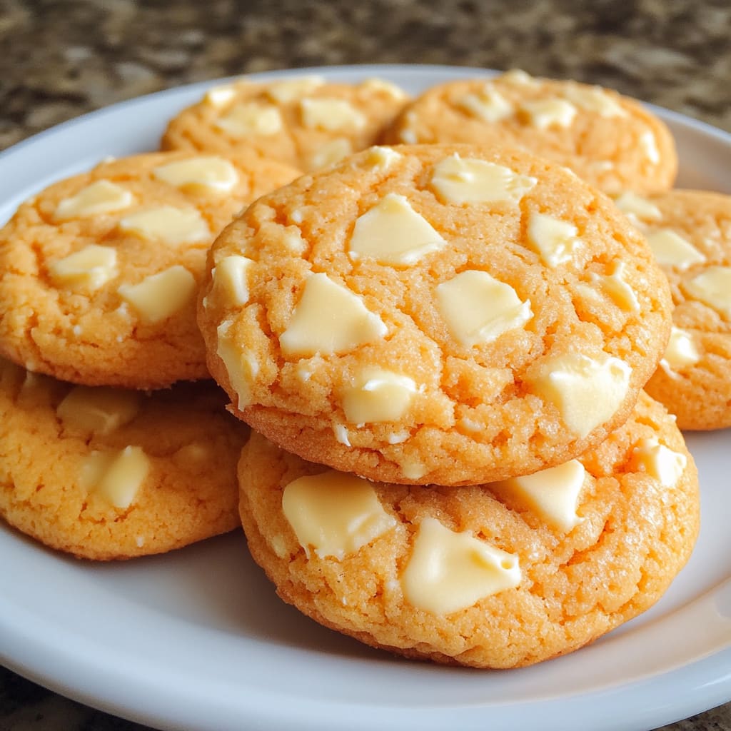 Orange Creamsicle Cookies