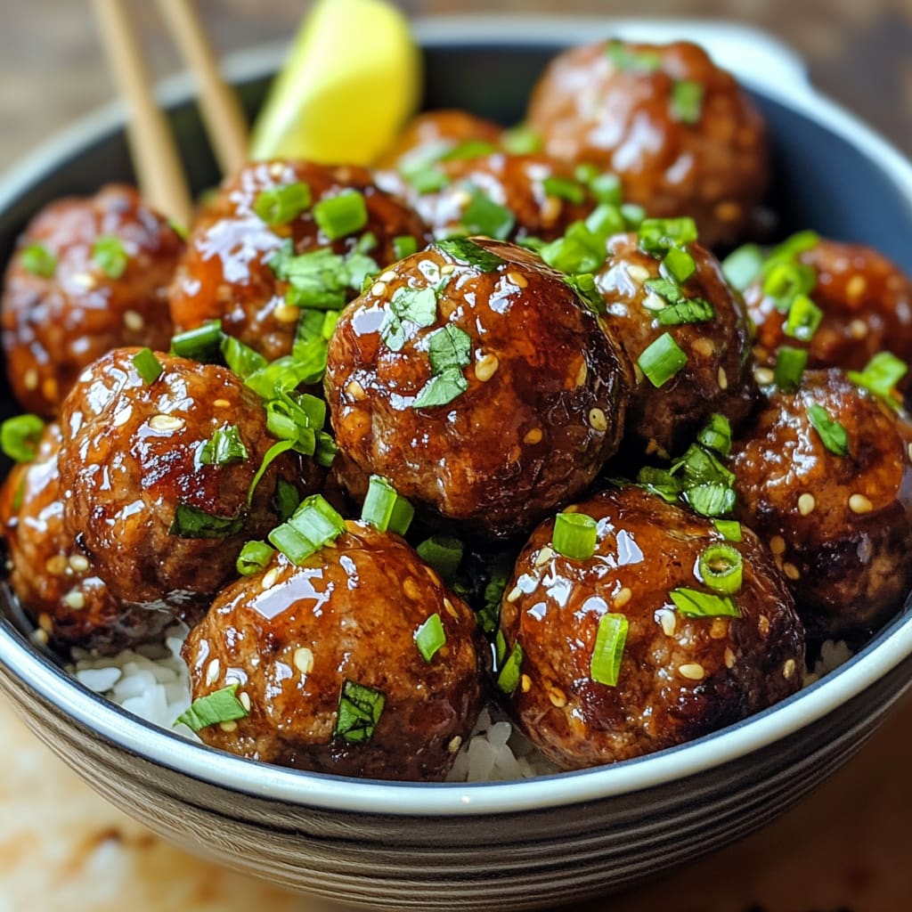 Teriyaki Meatballs Recipe