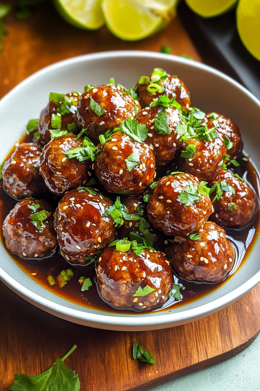 Teriyaki Meatballs Recipe