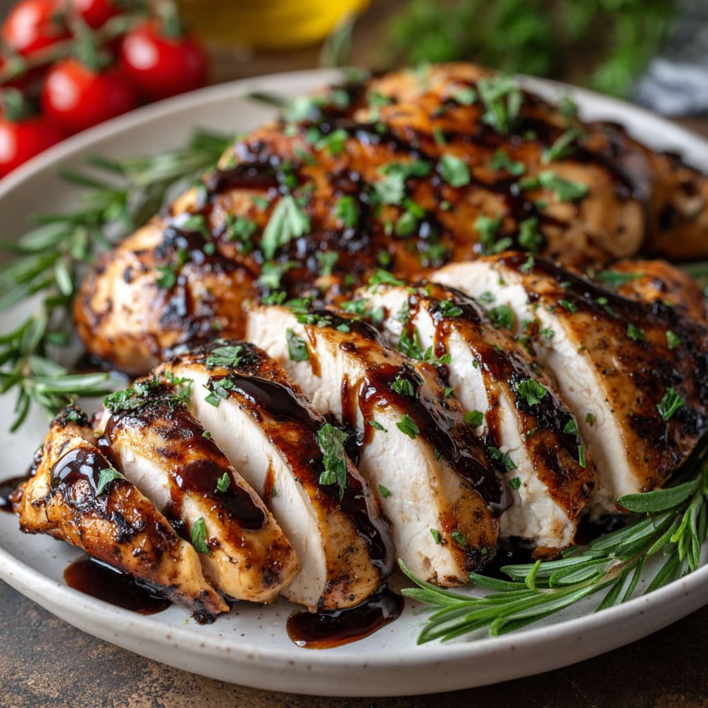 Balsamic Baked Chicken Breast