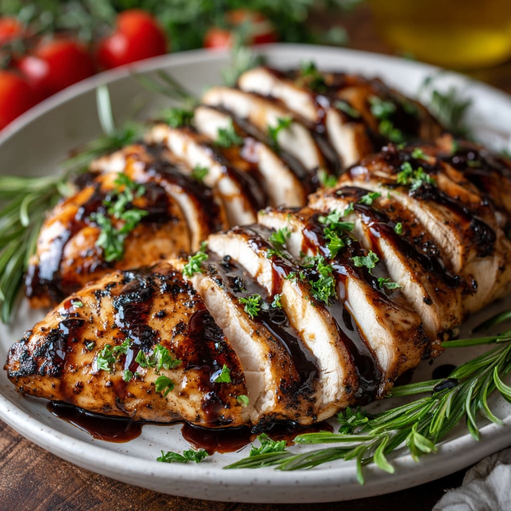 Balsamic Baked Chicken Breast
