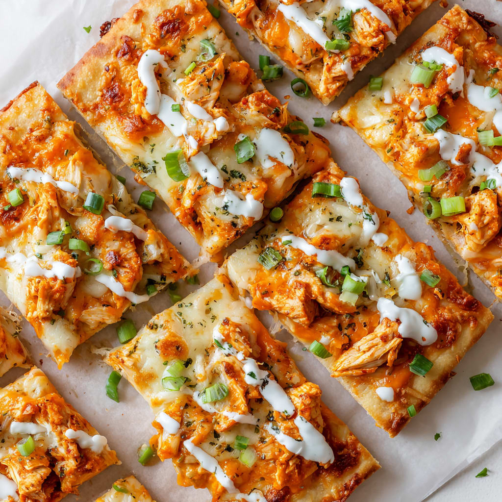 Buffalo Chicken Flatbread