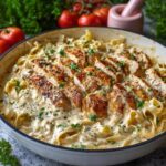 Chicken Garlic Parmesan Pasta