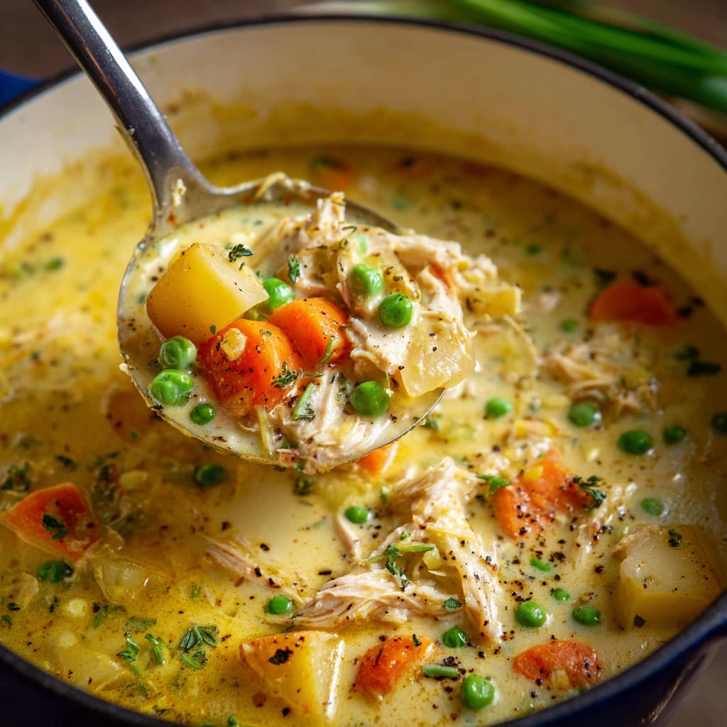 Chicken Pot Pie Soup Recipe