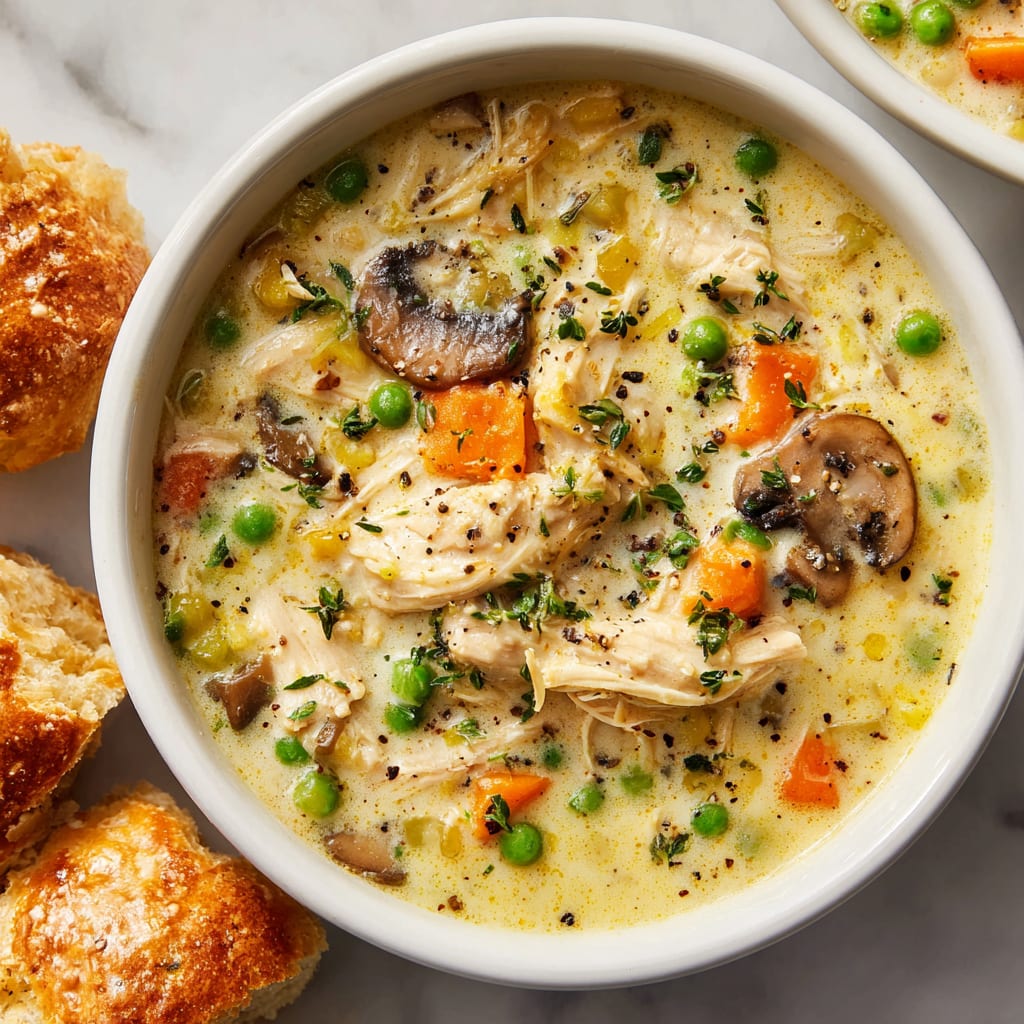 Chicken Pot Pie Soup Recipe
