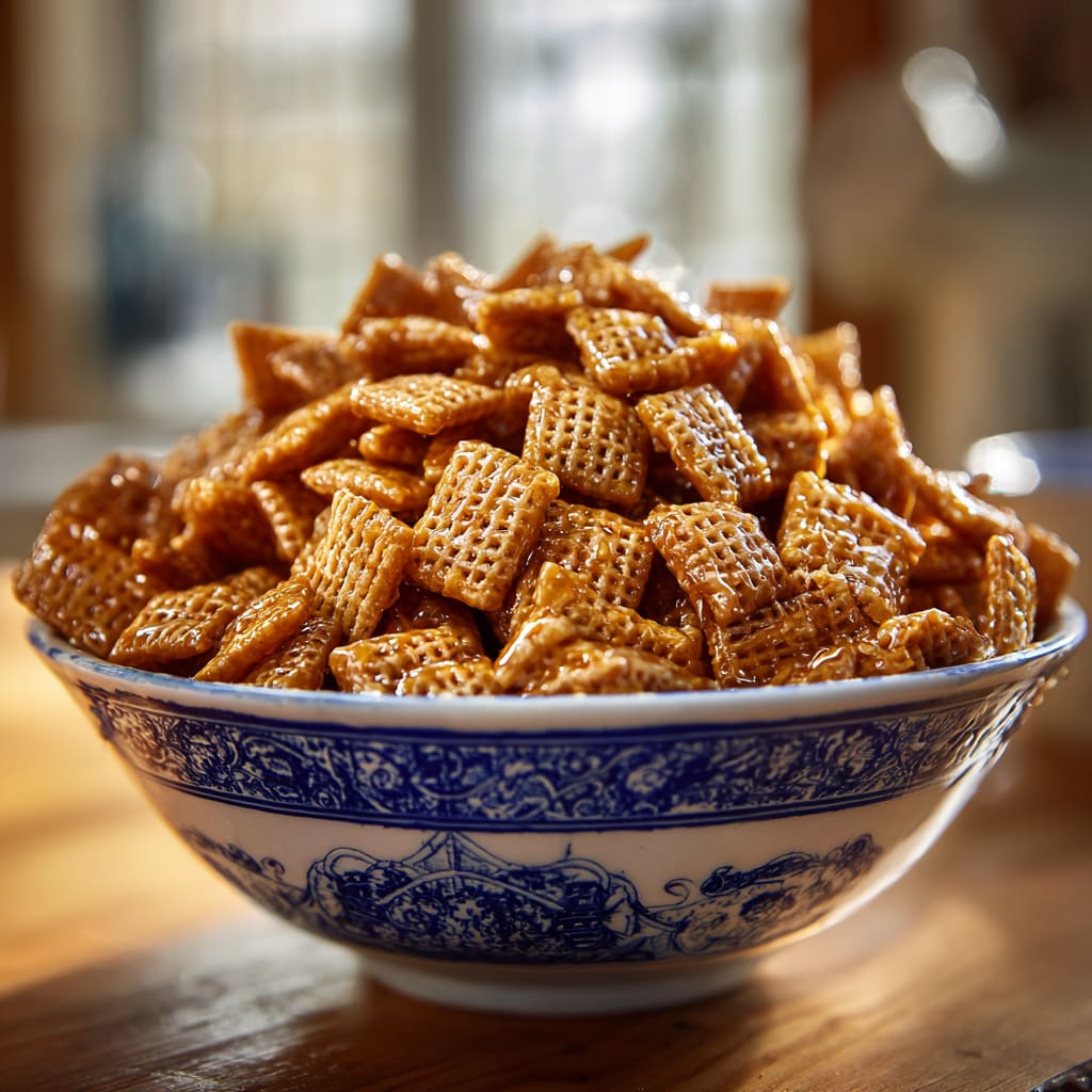 Irresistible Toffee Chex Mix Recipe for Sweet Crunchy Snacking