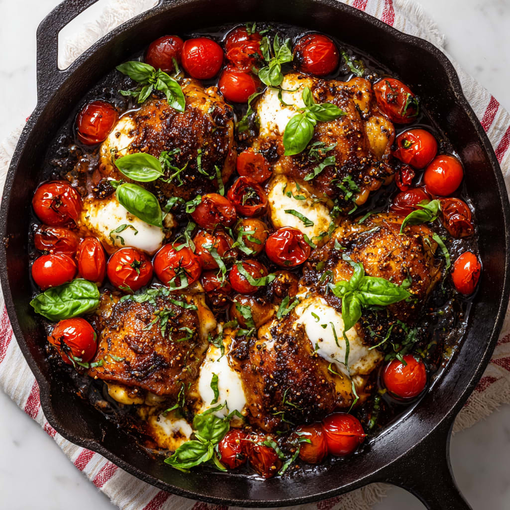 One Pan Balsamic Chicken