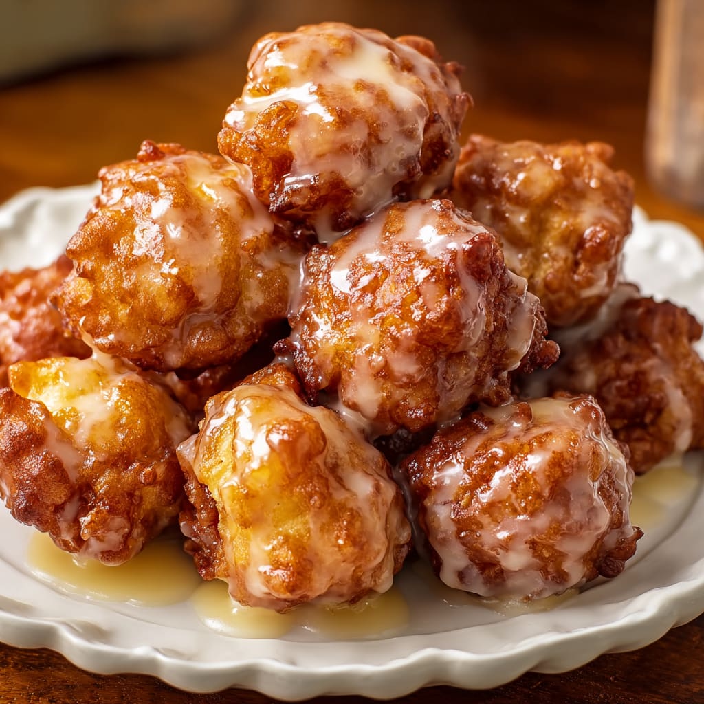 Apple Fritter Bites
