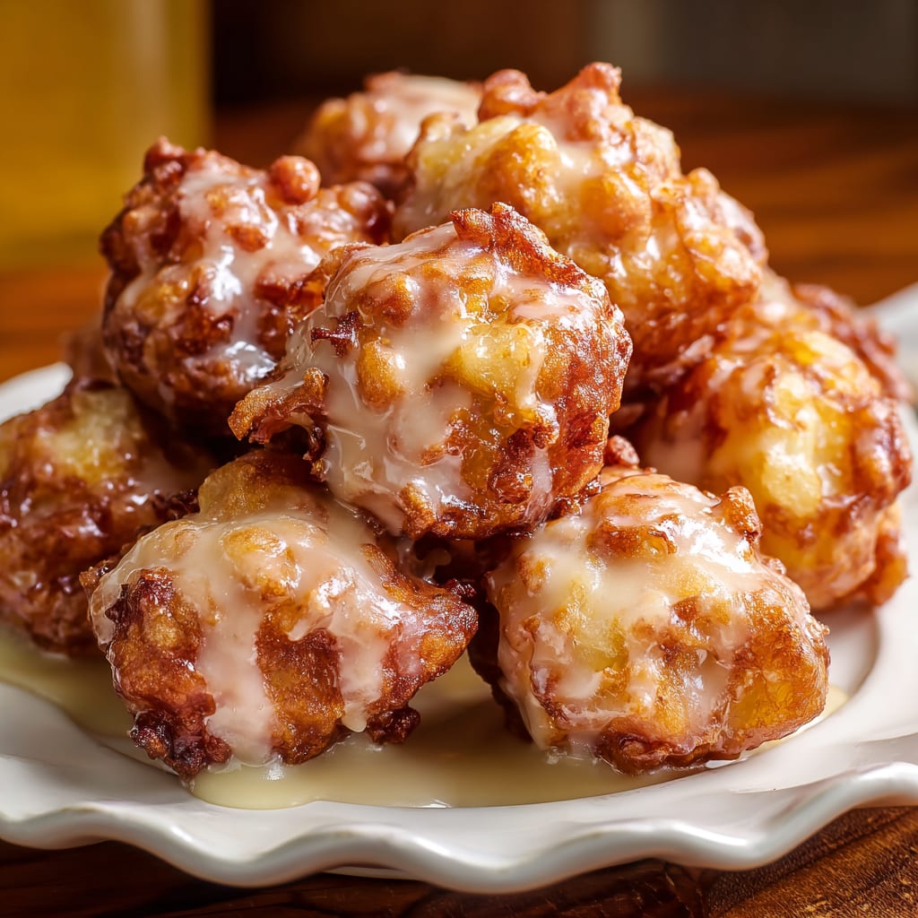 Apple Fritter Bites