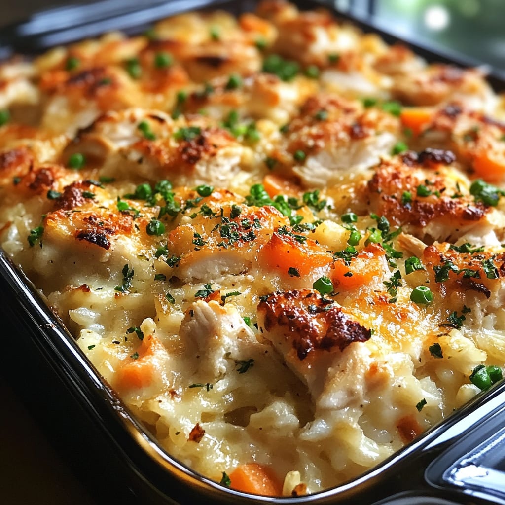 Best Chicken and Rice Casserole