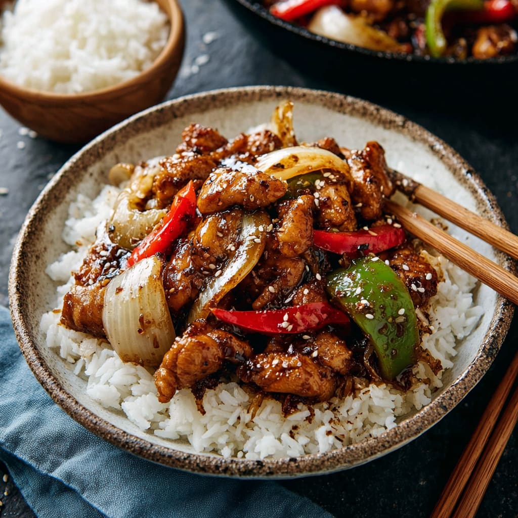 Black Pepper Chicken