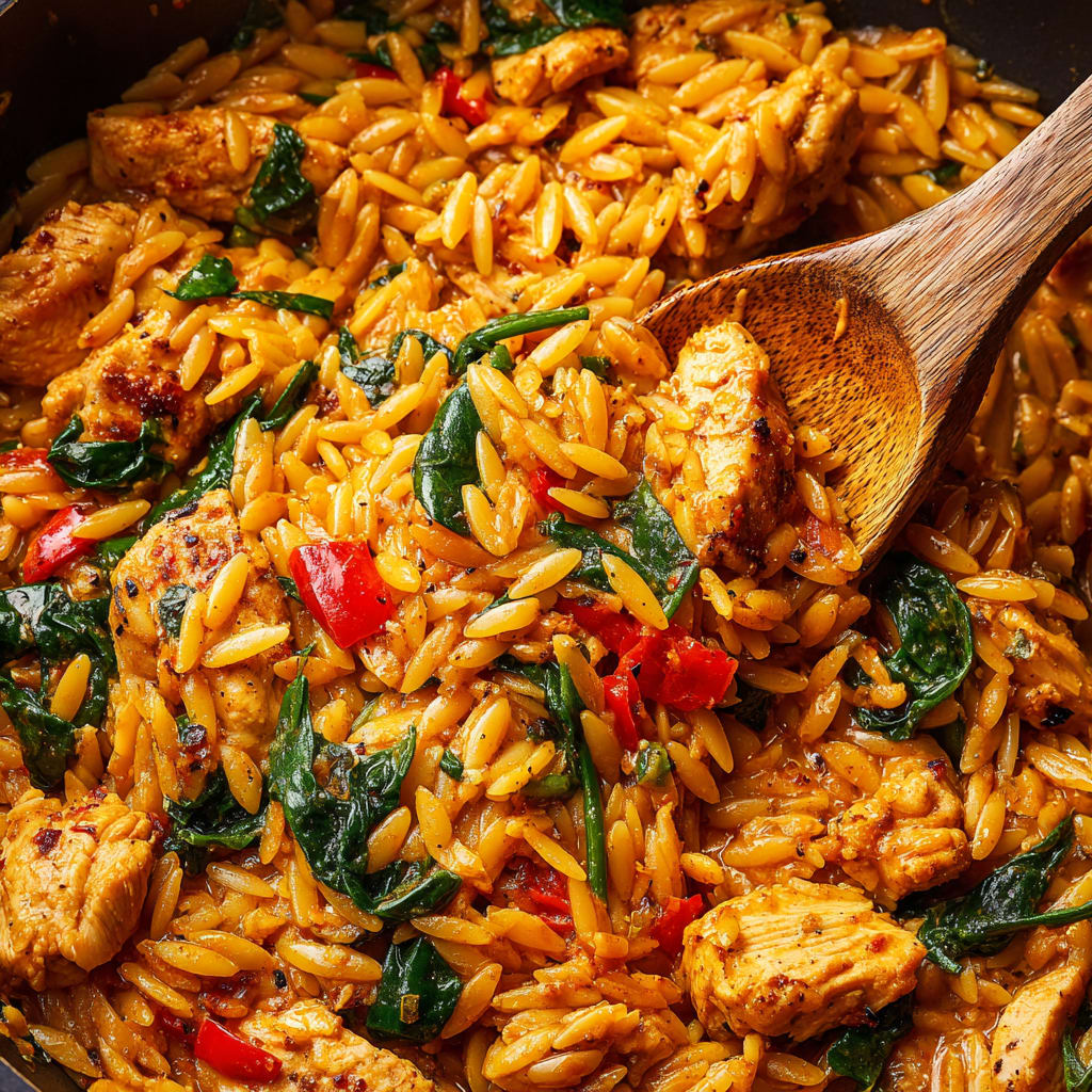 Cajun Chicken Orzo