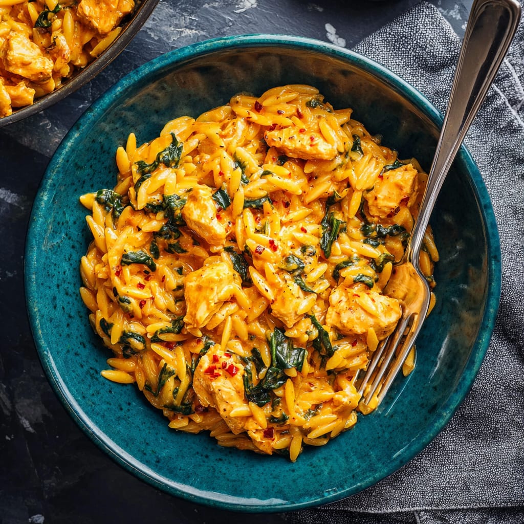 Cajun Chicken Orzo