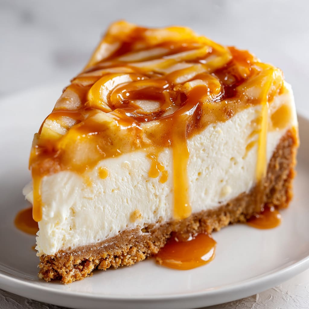 Caramel Apple Cheesecake