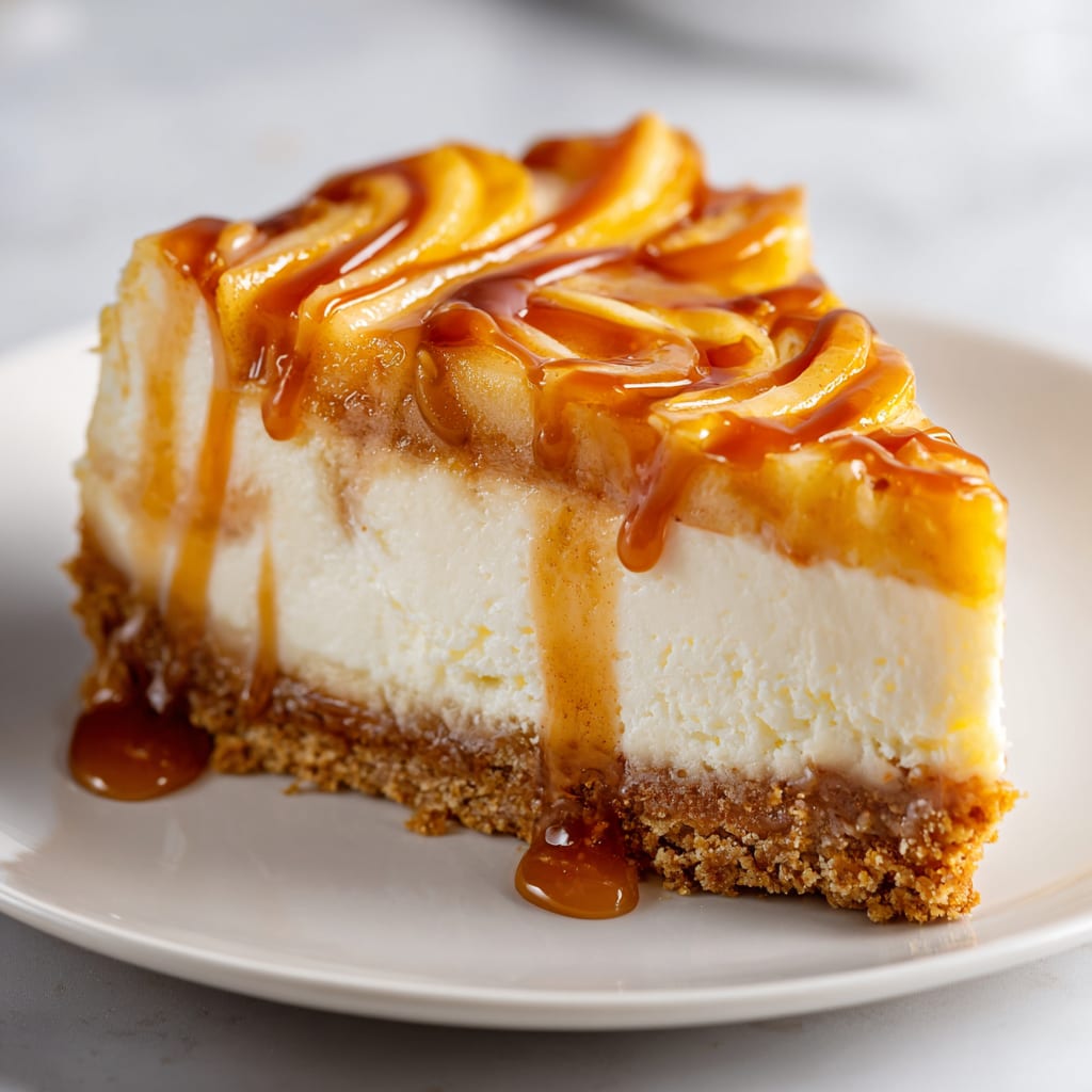 Caramel Apple Cheesecake