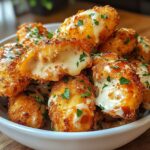 Cheesy Jalapeño Ranch Chicken Poppers