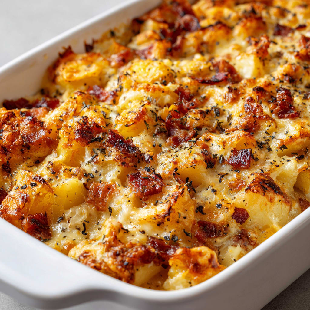 Cheesy Potato Break Casserole