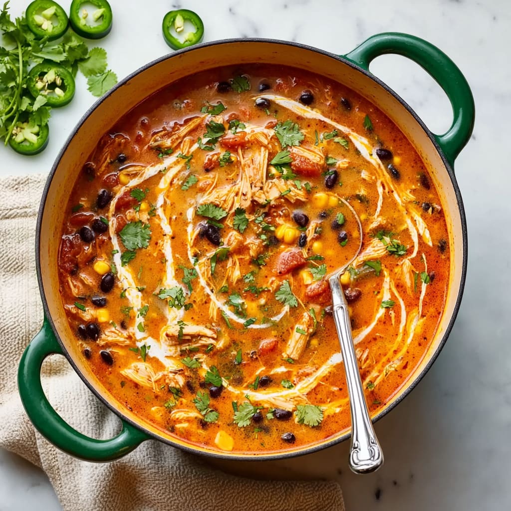 Chicken Enchilada Soup