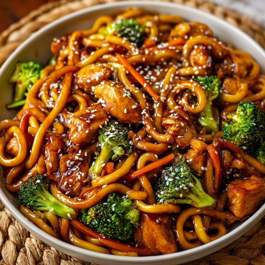 Chicken Teriyaki Noodles