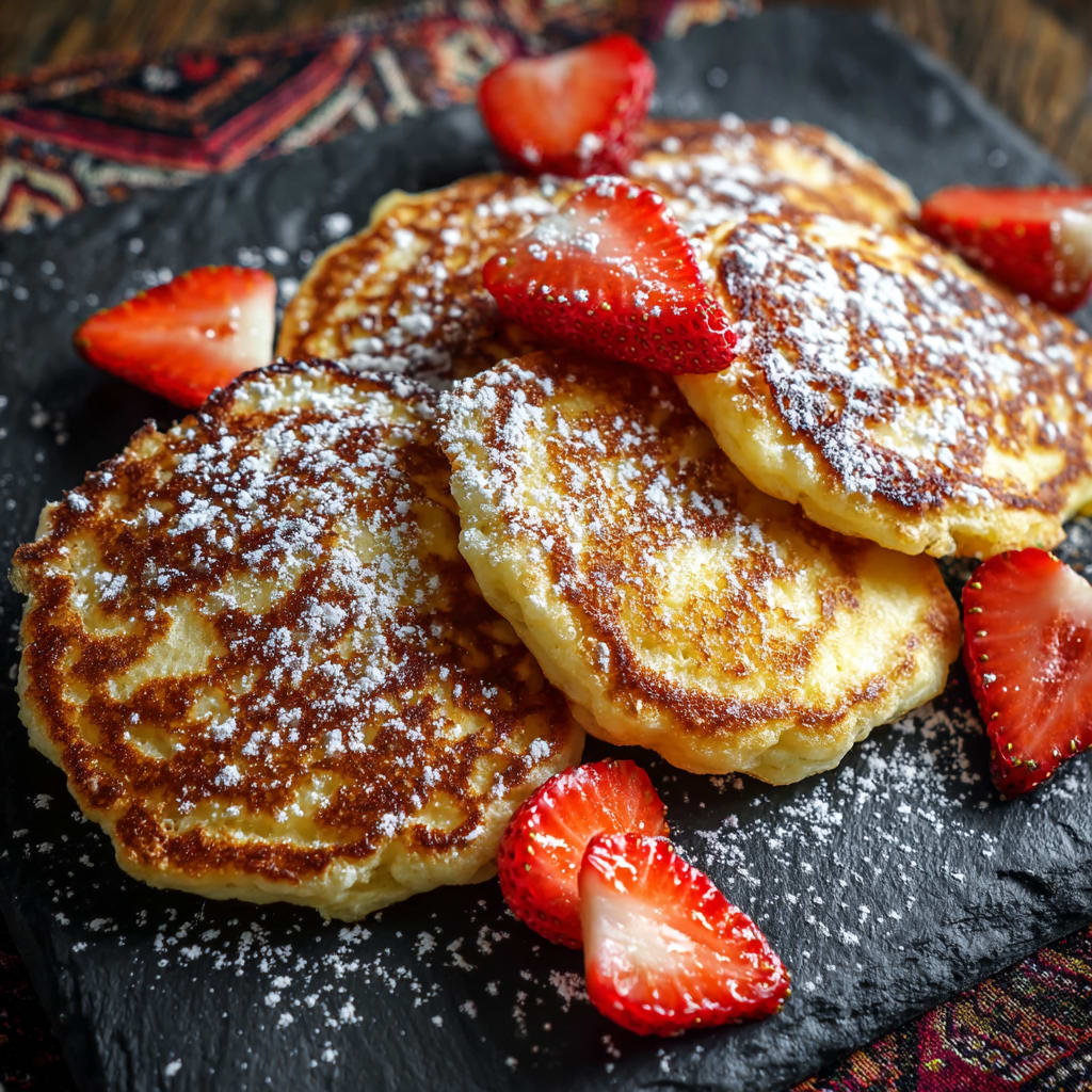 Cottage Cheese Pancakes