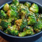 Crispy Garlic Air Fryer Broccoli