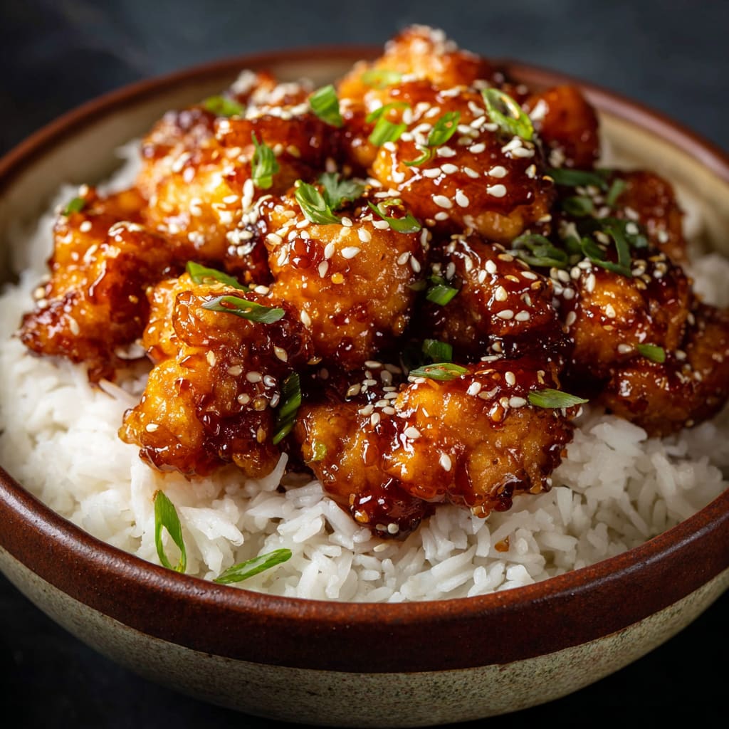 Crispy Sesame Chicken
