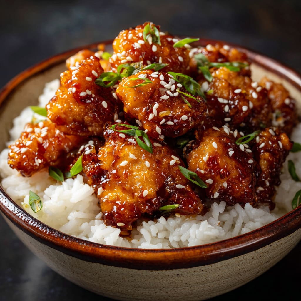 Crispy Sesame Chicken