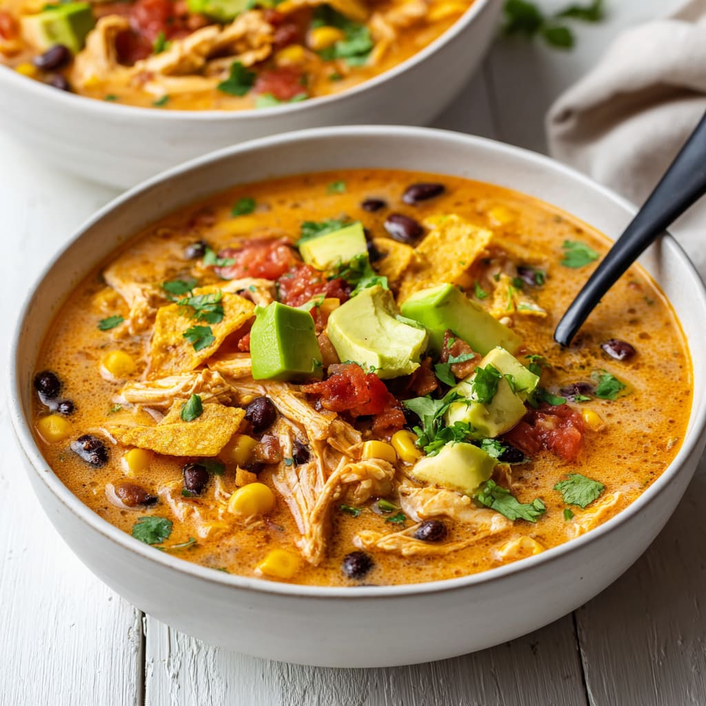 Easy Chicken Taco Soup