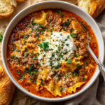 Easy Lasagna Soup Recipe