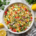 Easy Lemon Orzo Salad With Feta