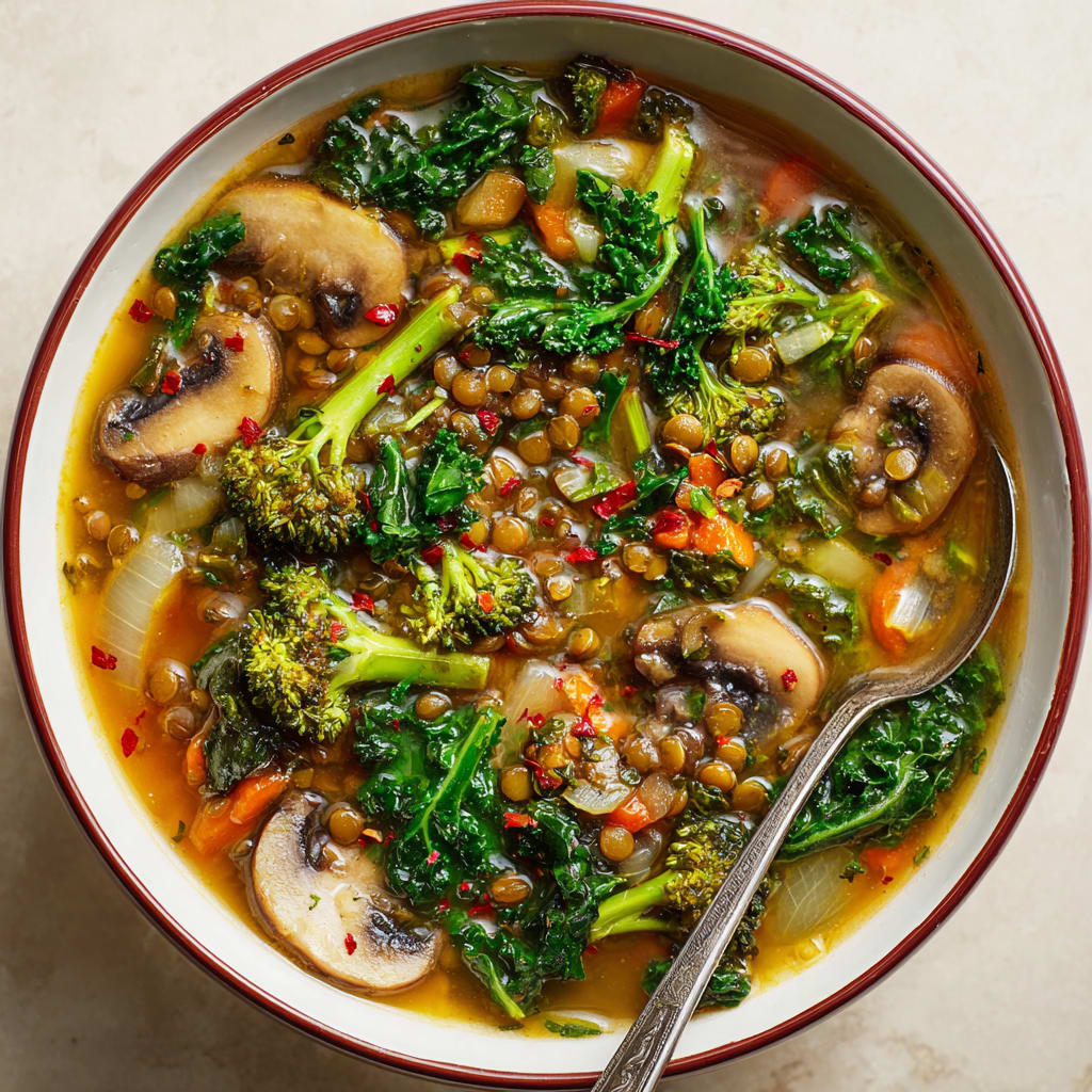Easy Lentil Vegetable Soup
