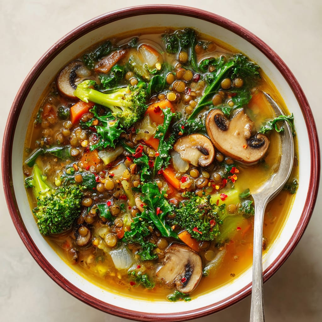 Easy Lentil Vegetable Soup