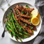 Garlic Butter Steak and Green Beans