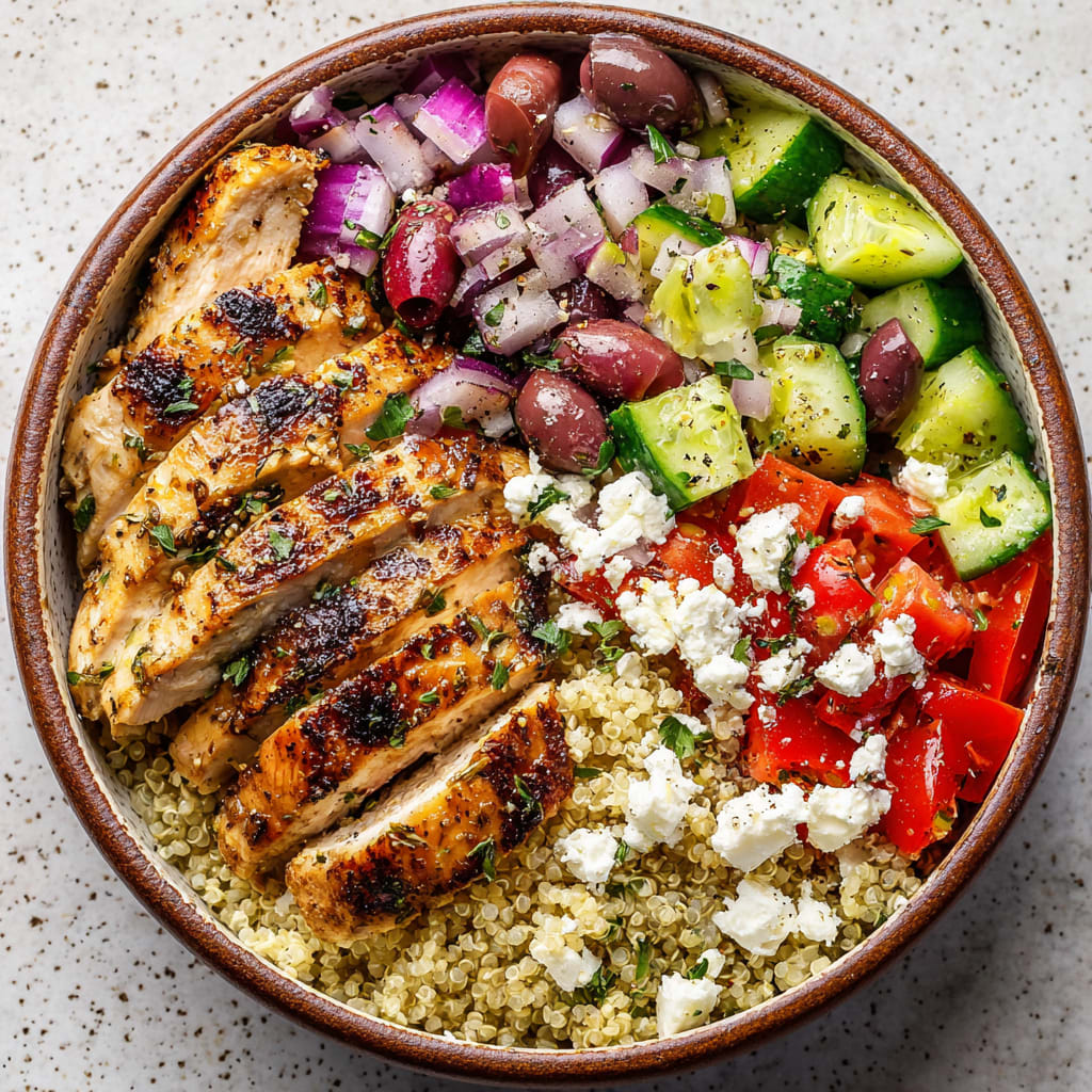 Greek Chicken Bowl