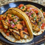 Grilled Fish Tacos with Spicy Mayo