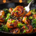 Honey Garlic Butter Shrimp & Broccoli
