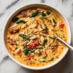 Italian Sausage Orzo Soup