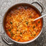 Italian Sausage & Orzo Soup