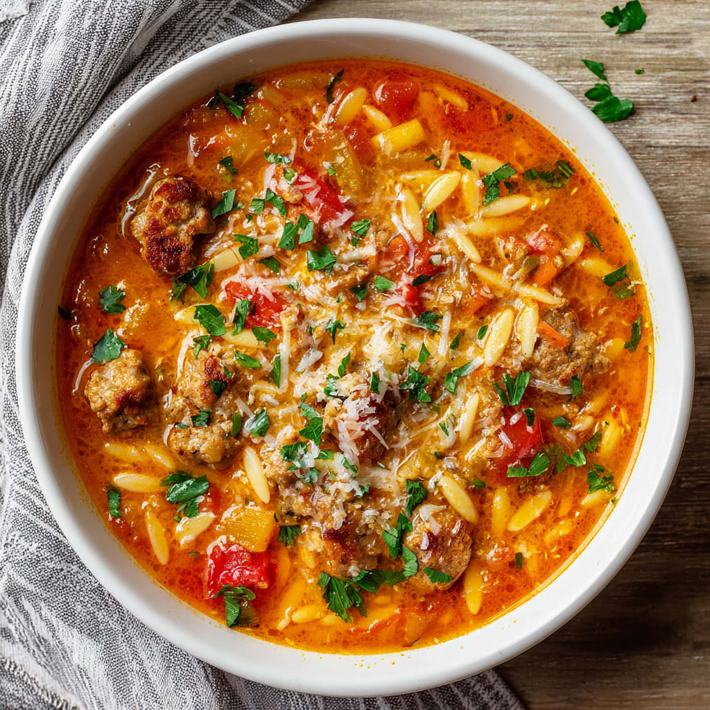 Italian Sausage Soup Recipe