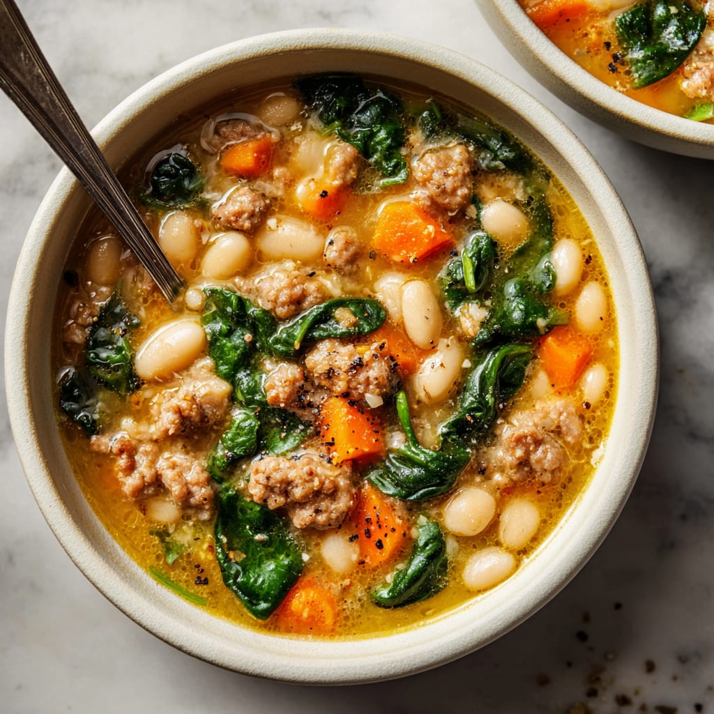 Italian Sausage White Bean Soup