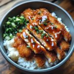 Japanese Katsu Bowls with Tonkatsu Sauce