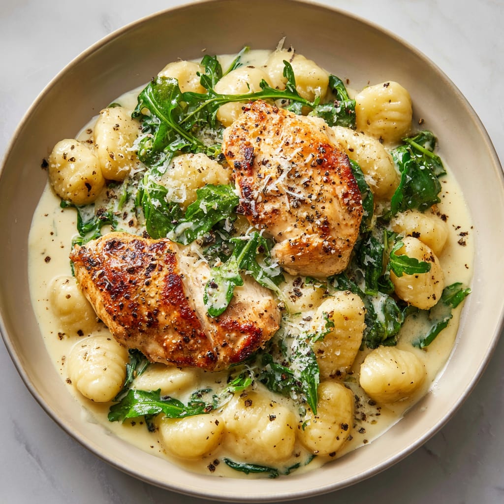 Lemon Chicken Gnocchi