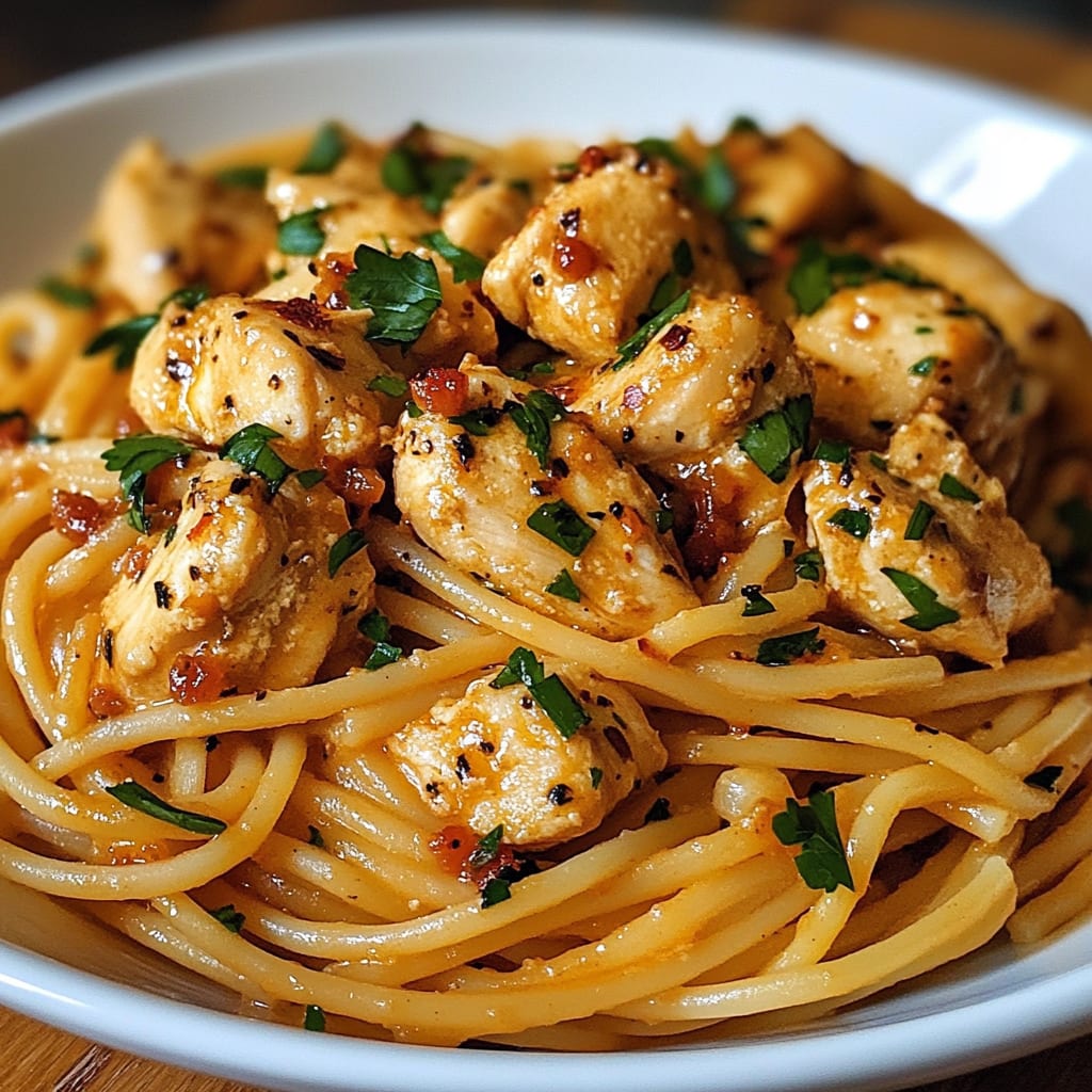 Monterey Chicken Spaghetti