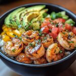Shrimp and Avocado Bowls