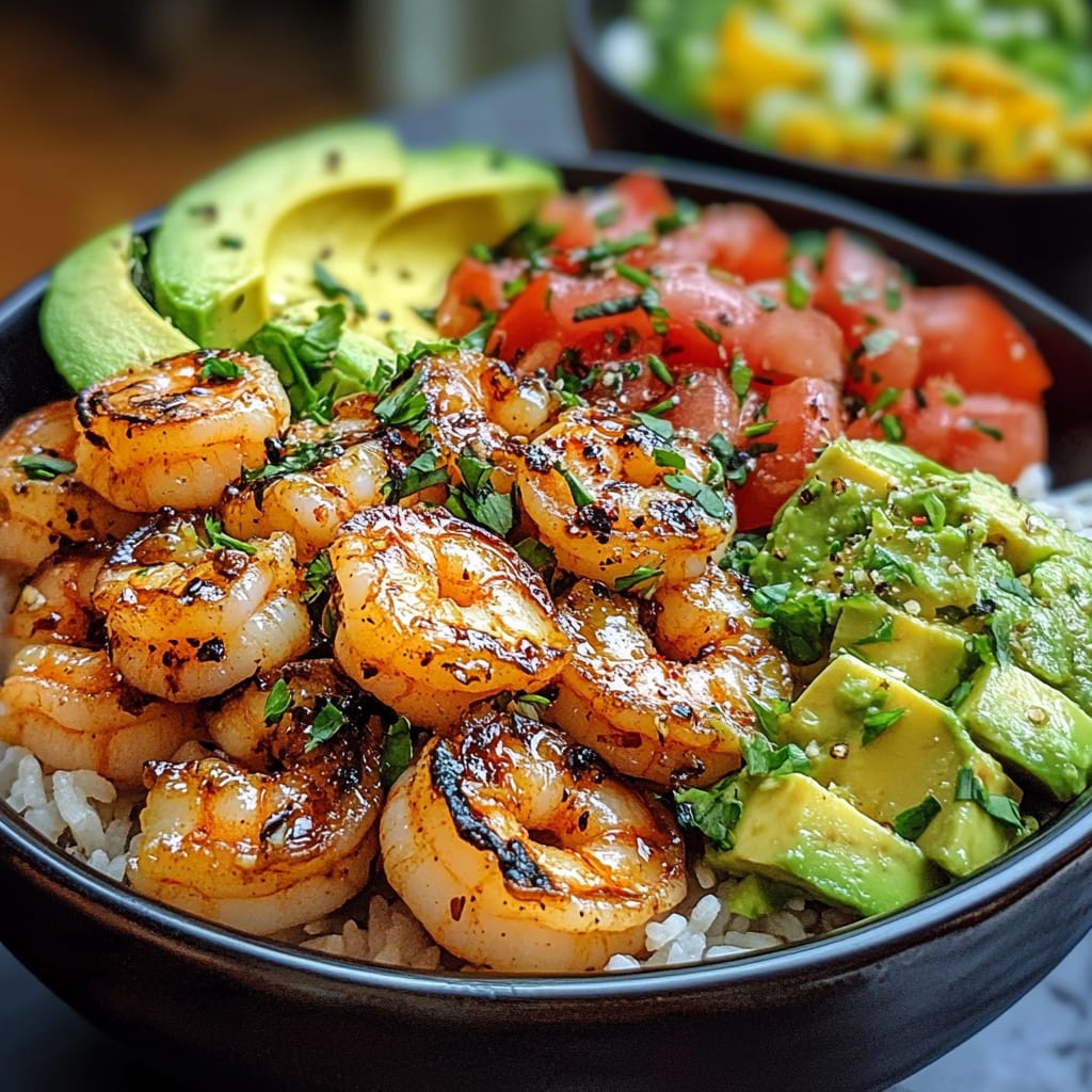 Shrimp and Avocado Bowls