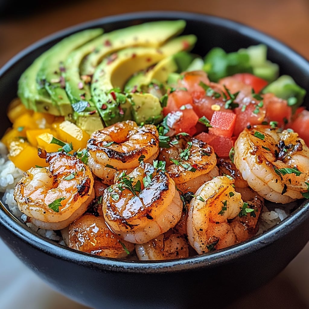 Shrimp and Avocado Bowls